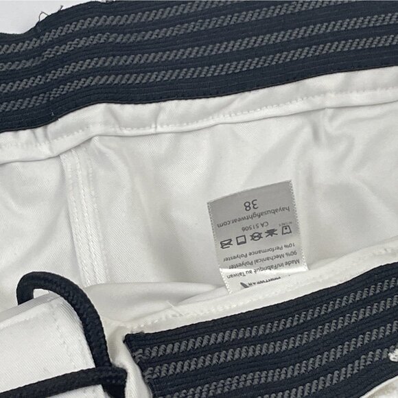 Hayabusa Fightwear MMA Grappling Jiu-Jitsu Shorts Men’s 38 White Black Poly - Picture 7 of 11